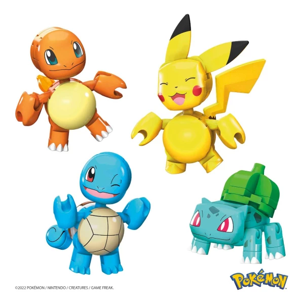 Figura De Construcción Mega Construx Pokémon Equipo De Kanto Cantidad De Piezas 150 - Image 3