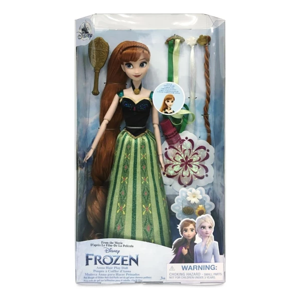 Disney Tienda - Personaje De Anna Hair Play Doll - 28 Cm - Image 3