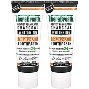 Therabreath Fresh Breath Pasta Dental Blanqueadora De Carbon