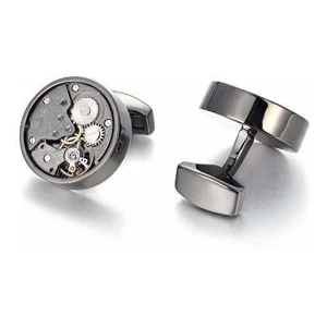 Merito Oceano Movimiento Mecanico Gemelos Reloj Steampunk Me - Image 4