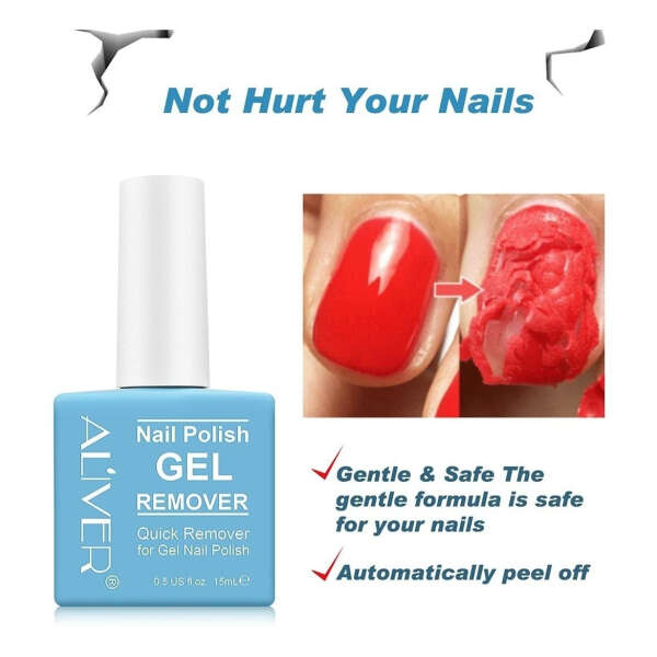 Removedor Esmalte De Uñas Gel Polish Magic Off Nail (2 Pack) - Image 4