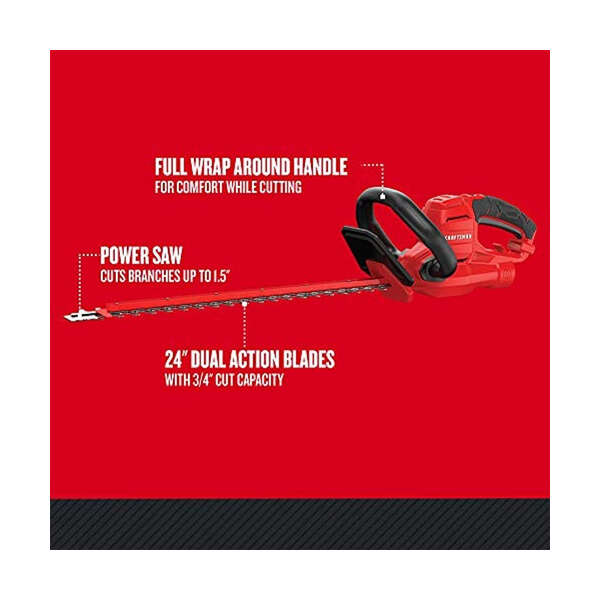 Cortasetos Electrico Craftsman 22 3.8 Amp - Image 3