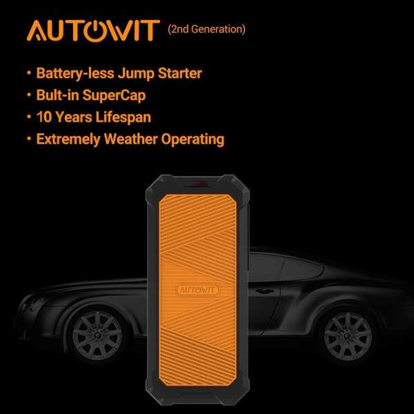 Arrancador Sin Batería, 12 V, Autowit Supercap 2 Hasta 800 A - Image 2