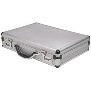 Portafolio Maletin Aluminio Roadpro Spc931r Color Plateado