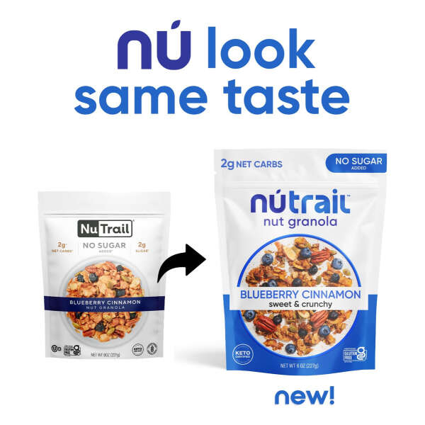 Nutrail Granola Saludable Keto Canela Y Arándanos 227g - Image 4