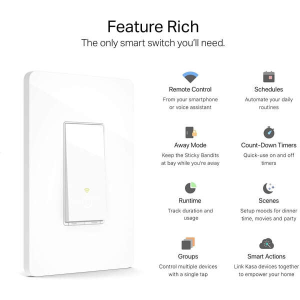 Interruptor Luz Inteligente Wi-fi, Alexa Y Google Assistant - Image 4