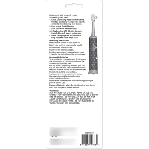 Cepillo De Dientes De Bateria (2 Pack) Amazon Basics Kids - Image 2