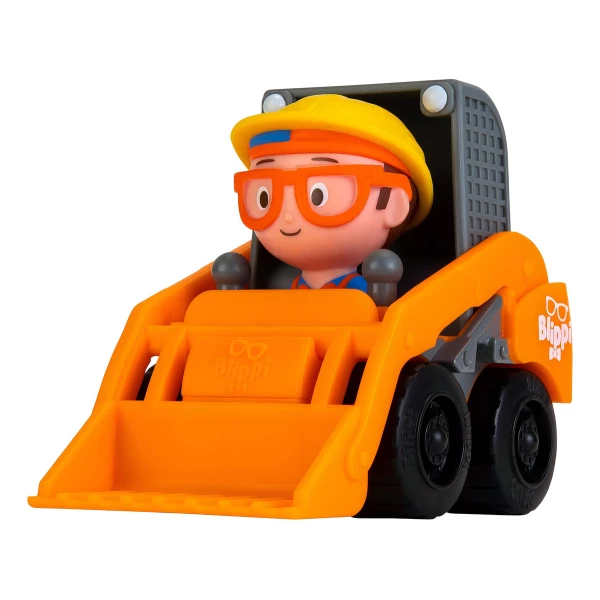 Jazwares Mini Vehículos Blippi,varios Packs Para Seleccionar Color Minicargador Y Ambulancia Blippi - Image 4