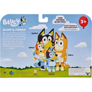 Bluey And Family Figuras De Juego Coleccionables, Multicolor - Image 3
