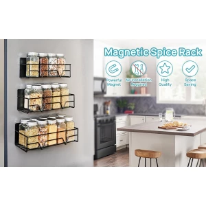 Vtopmart Estantes Magnéticos Para Especias ( Pack 6 Estante) - Image 4