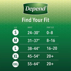 Depend Fit-flex Ropa Interior De Incontinencia Para Mujer M - Image 3