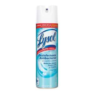 Lysol Desinfectant Spray, Crisp Ropa De Cama, 38oz (2x19oz)