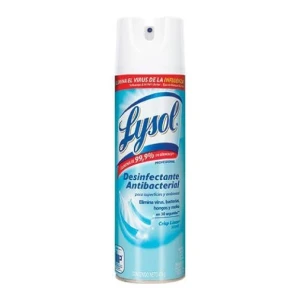 Lysol Desinfectant Spray, Crisp Ropa De Cama, 38oz (2x19oz)