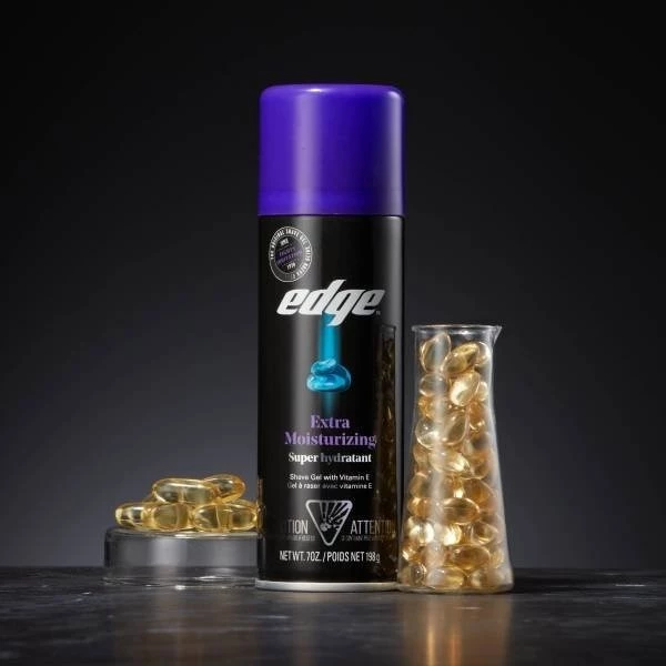 Espuma Para Afeitar Edge Extra Moisturizing Pack 2 - Image 2