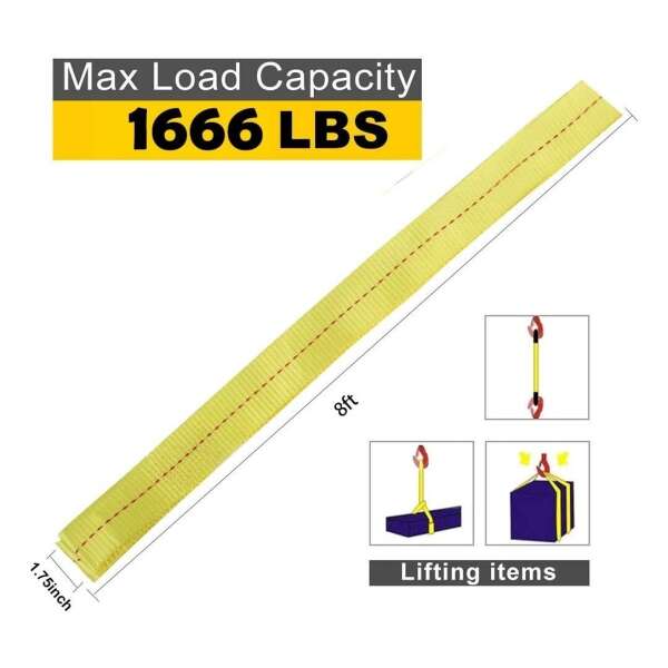 Correas De Remolque, Elevaciónde 2 Un 1-3/4 In X 8 Ft Xstrap - Image 3