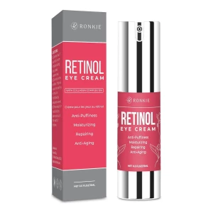 Ronkie Crema De Ojos Con Retinol Para Ojeras E Hinchazón Momento De Aplicación Noche Tipo De Piel Todo Tipo De Piel
