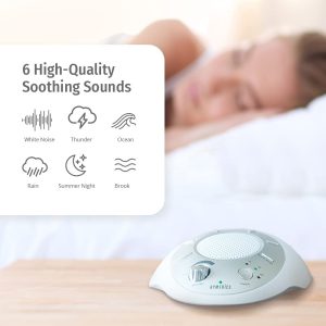 Máquina De Relajación Con 6 Sonidos De Naturaleza, Plateado - Image 3