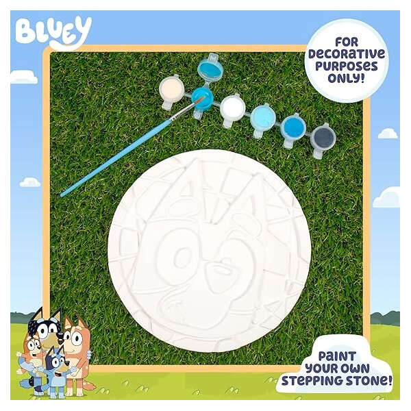 Bluey Pinta Tu Propia Piedra Escalonada De Arte - Image 3