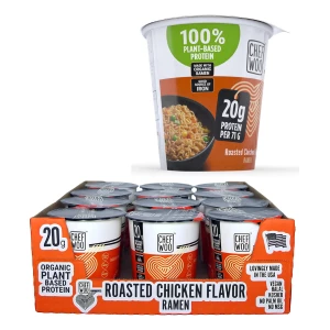 Sopa Instantánea Pollo Ramen Vegetariana Kosher 71g Pack 12