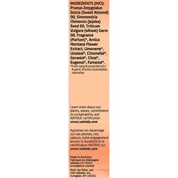 Aceite Para Estrías Natural Embarazo 100ml Weleda Mama - Image 3