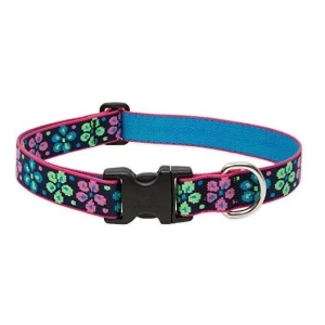Lupin De 1 Pulgada Flower Power Collar De Perro Ajustable Pa