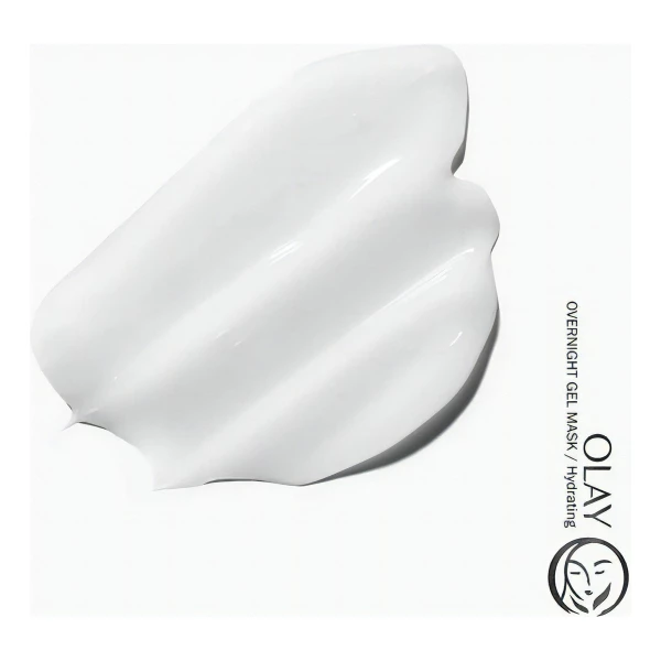 Olay Máscara Facial Hidratante De Gel Nocturna Con Vitamin E Tipo De Piel Seca - Image 4