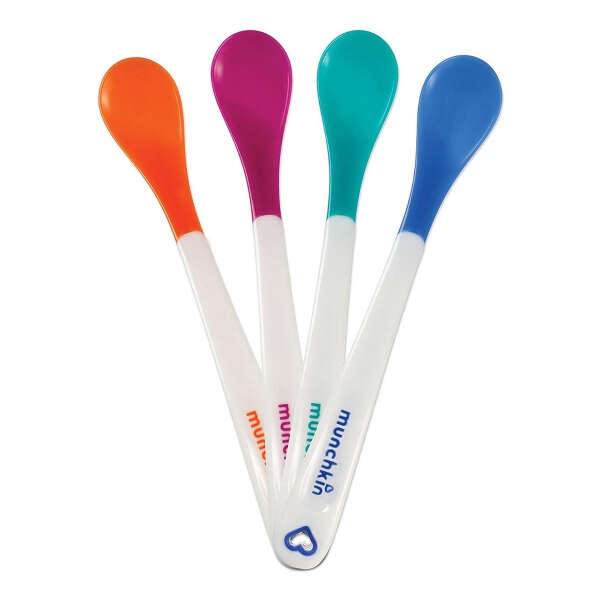 Munchkin Cucharas De Seguridad Para Bebe Punta Blanca 4pzs - Image 2
