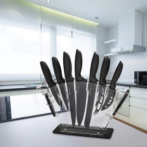 Cuchillos De Cocina Home Hero, De Acero Inoxidable, Con Bloq - Image 5