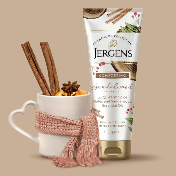 Jergens Loción De Mantequilla Corporal De Sándalo - Image 4