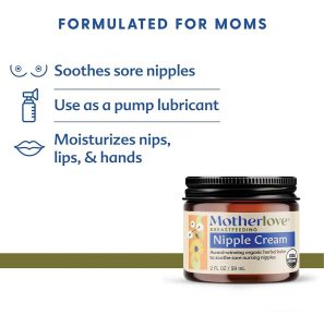 Motherlove Crema Para Pezones Bálsamo Orgánico Sin Lanolina - Image 3