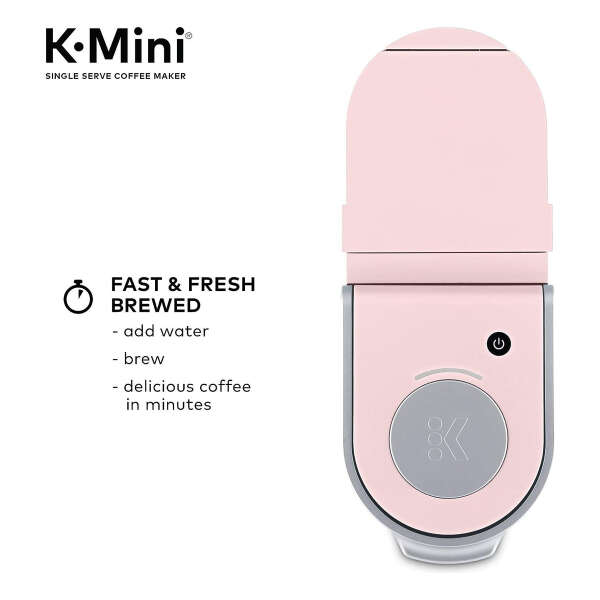 Keurig Mini Cafetera Para Cápsulas K-cup, Rosa Color Rosa Polvorienta - Image 3