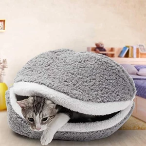 Invierno Calido Mascota Cachorro Gato Cama Casa Cojin Medio - Image 4