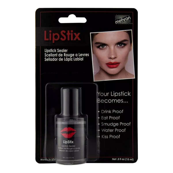 Base De Maquillaje Líquida Mehron Lipstix Fix Mrlf01 Mehron Tono Transparente - 15ml - Image 3