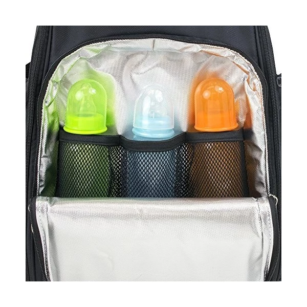 Precio De Pescador Fastfinder Bolsa De Pañales Mochila Negr - Image 2