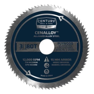 Disco Century Hoja Sierra Circular Para Madera Contrachapada