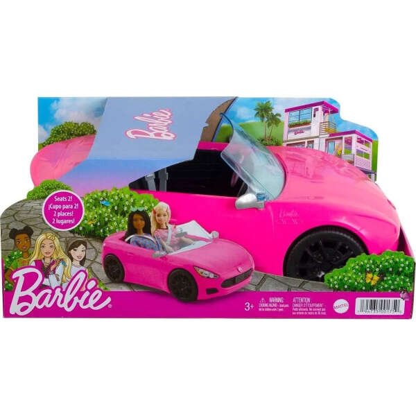Coche Convertible Barbie Pink - Mattel Hbt92 - Image 4