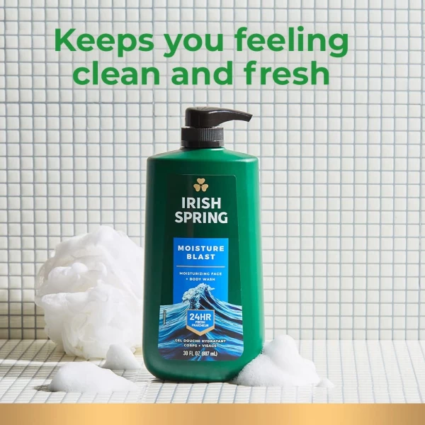 Irish Spring Gel De Baño Moisture Blast 887ml - Image 4