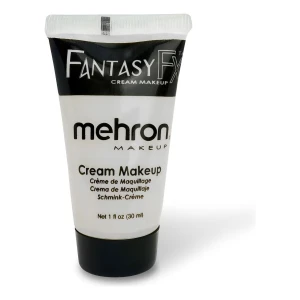Pintura Facial Y Corporal Base De Agua, Mehron Makeup 1 Onza Tono Blanco