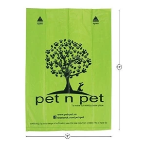 Pet N Pet Earthfriendly 1080 Cuenta 60 Rollos Bolsas Grandes - Image 2