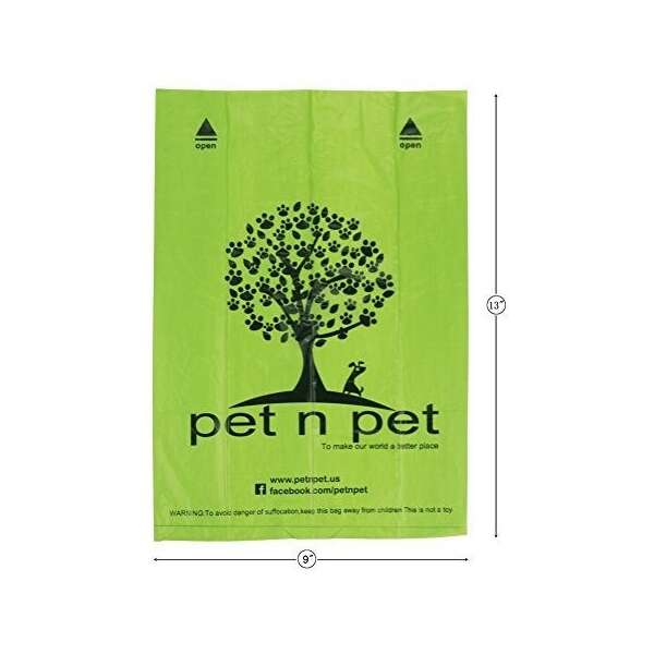 Pet N Pet Earthfriendly 1080 Cuenta 60 Rollos Bolsas Grandes - Image 2