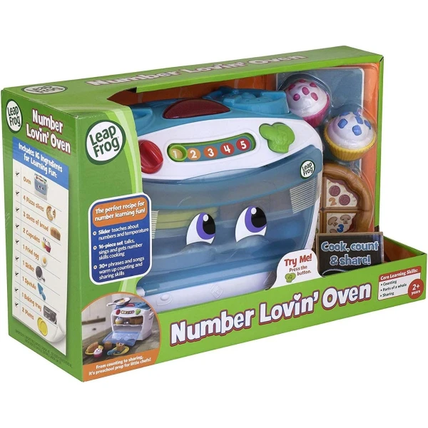 Vtech Leapfrog Horno Juguete Aprendizaje Luz Y Sonidos. Azul - Image 3