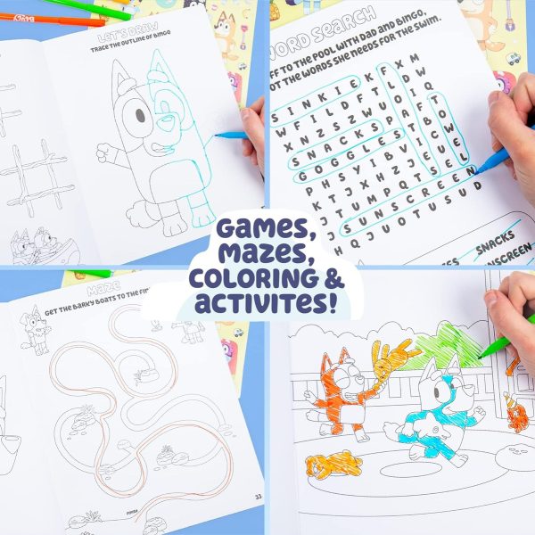 Bluey Libro Juego Para Colorear Y Calcomanias Para Niños - Image 2