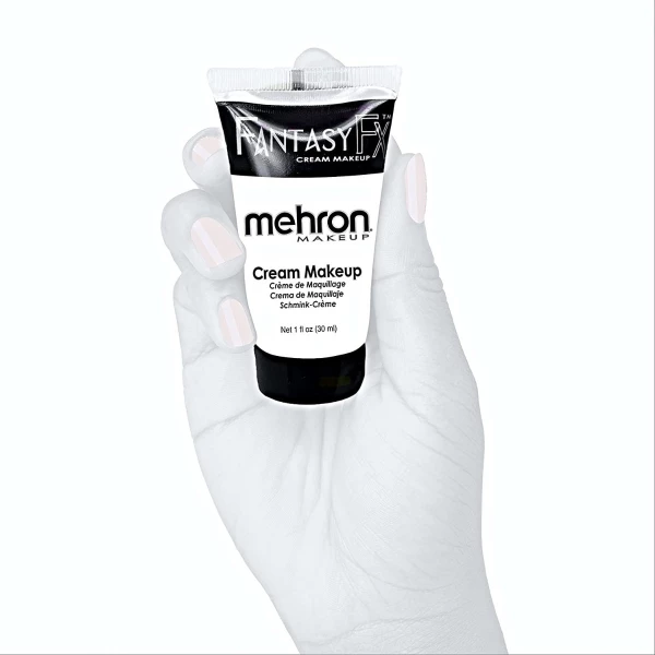 Base De Maquillaje En Cremoso Mehron Mehron Fantasy Fx Mehron Tono Blanco (moonlight White) - 30ml 1.76oz - Image 3