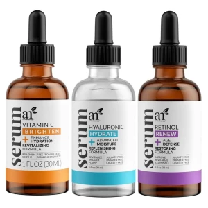 Kit Cuido Facial Ácido Hialurónico+vit C+retinol Artnaturals