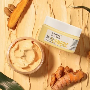 Anairui Máscara Facial Con Vitamina C Y Cúrcuma Control Acné Tipo De Piel Todo Tipo De Piel - Image 2
