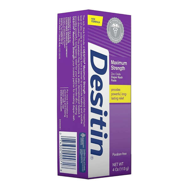 3 Pack Crema Para Rozadura De Pañal Para Bebes Desitin 4 Oz - Image 4
