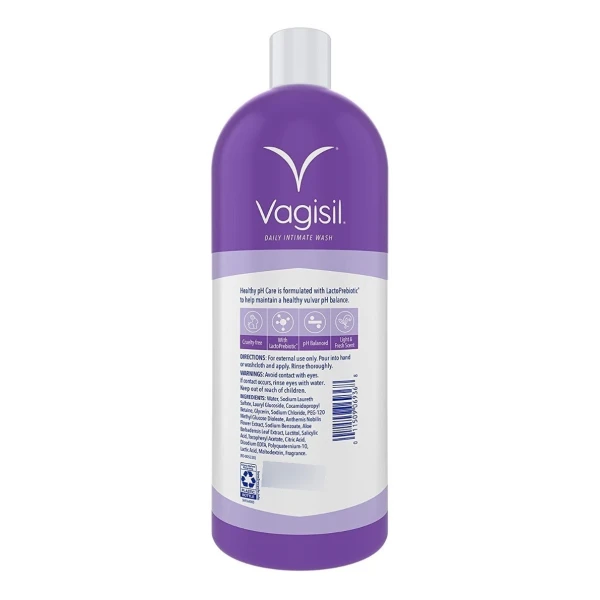 Vagisil Healthy Ph Care Lavado Femenino Íntimo Diario 1litro - Image 2