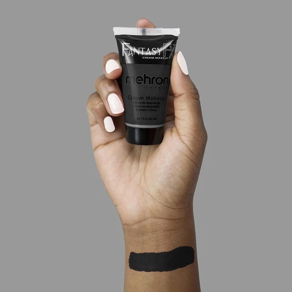Base De Maquillaje En Cremoso Mehron Mehron Fantasy Fx Mehron Tono Negro - 30ml 1.76oz - Image 3