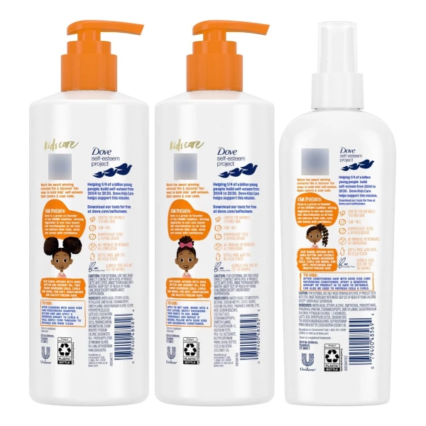 Dove Set Shampoo, Acondicionador Y Desenredante Para Niños - Image 2