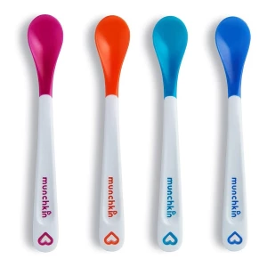 Munchkin Cucharas De Seguridad Para Bebe Punta Blanca 4pzs